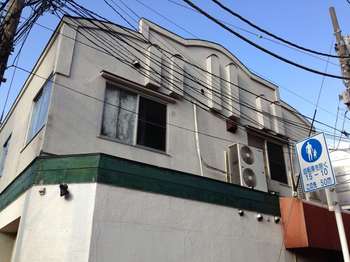 立石遊郭 看板建築風